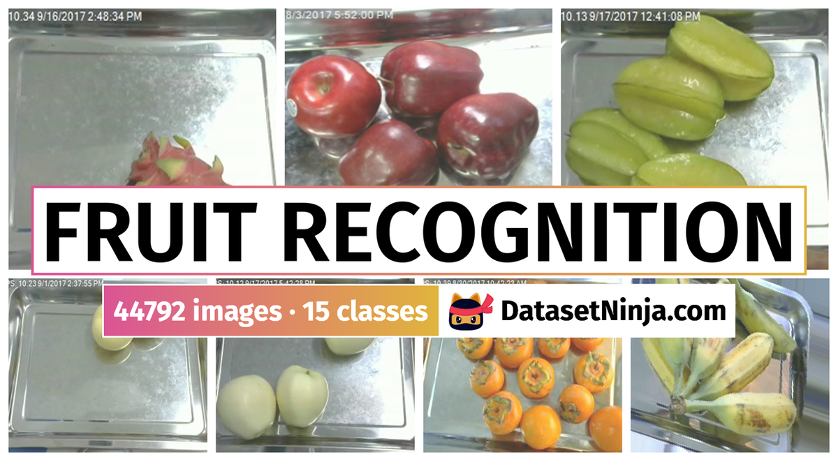 Fruit Recognition - Dataset Ninja