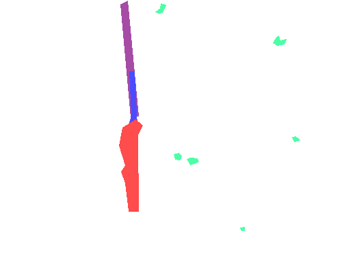 Sample annotation mask from dacl10k