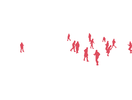 Sample annotation mask from DeepSportRadar