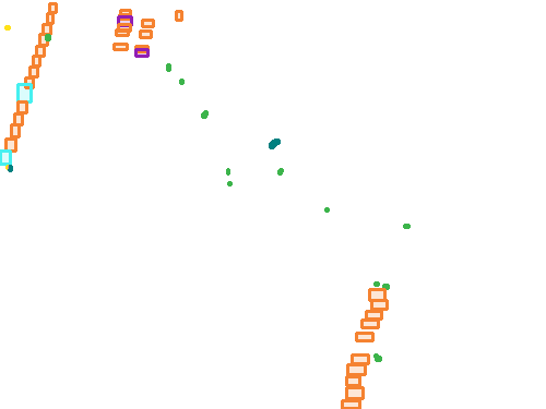 Sample annotation mask from VisDrone2019-DET