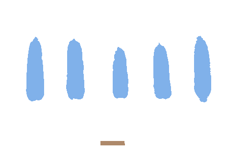 Sample annotation mask from Maize Cobs