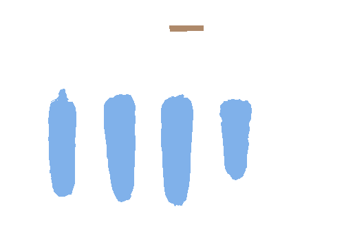 Sample annotation mask from Maize Cobs