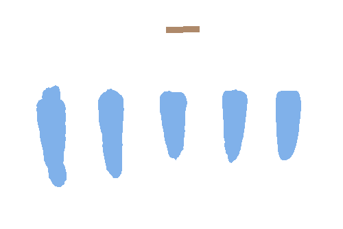 Sample annotation mask from Maize Cobs