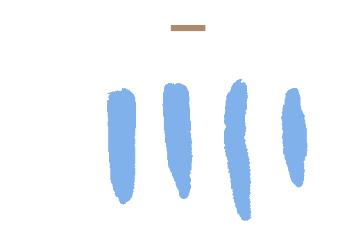 Sample annotation mask from Maize Cobs