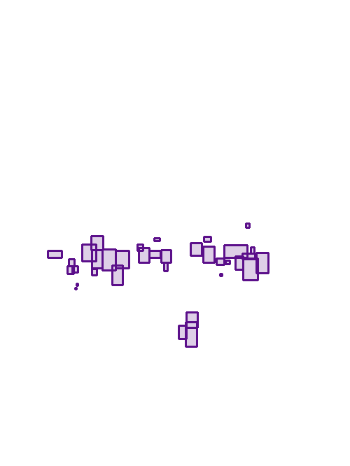 Sample annotation mask from AI4Agriculture Grape Dataset