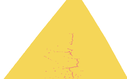 Sample annotation mask from Cracks and Potholes in Road