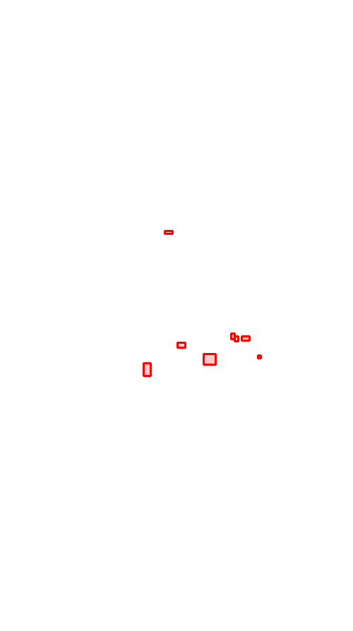 Sample annotation mask from Plastic Bottles