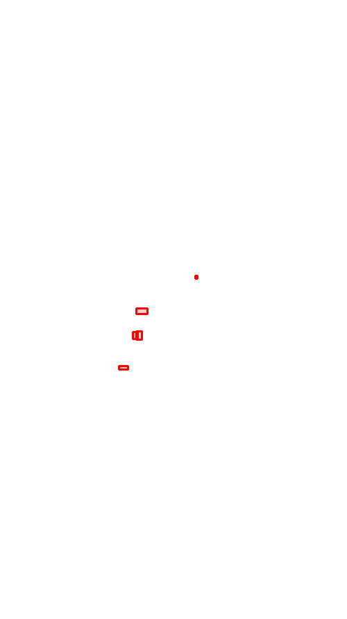 Sample annotation mask from Plastic Bottles