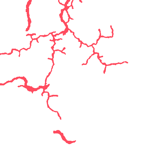 Sample annotation mask from Supervisely Synthetic Crack Segmentation