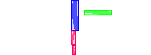 Sample annotation mask from Wood Defect Detection