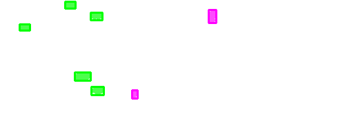 Sample annotation mask from Wood Defect Detection