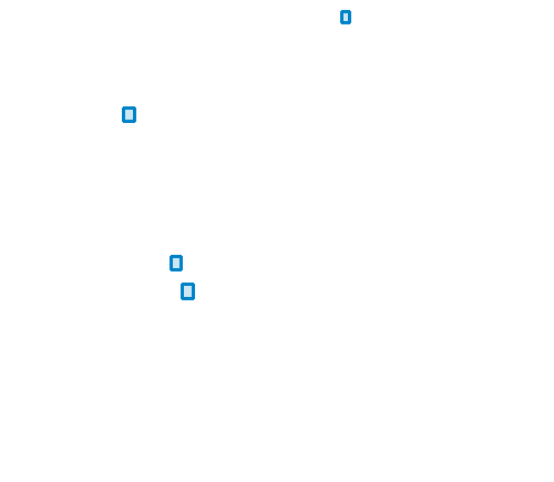 Sample annotation mask from UAVOD-10