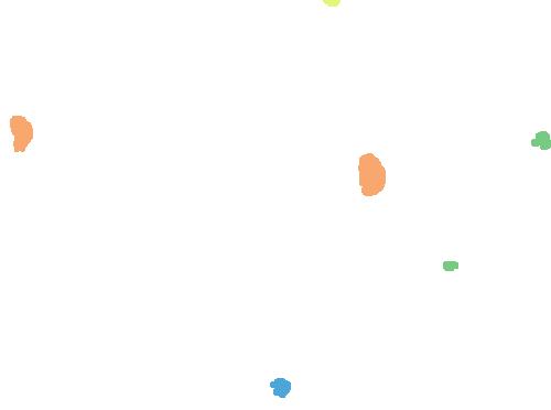 Sample annotation mask from Plasmodium Falciparum from Images of Giemsa for Malaria Detection