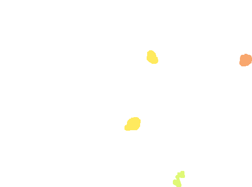 Sample annotation mask from Plasmodium Falciparum from Images of Giemsa for Malaria Detection