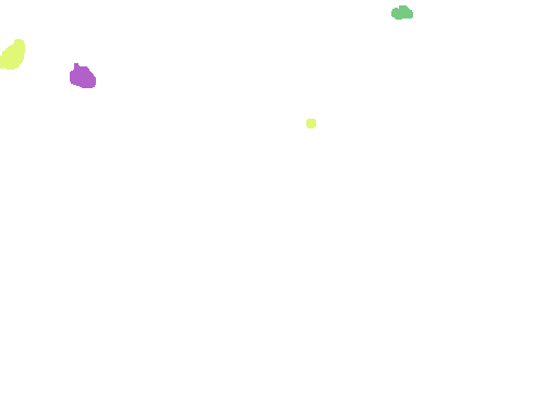 Sample annotation mask from Plasmodium Falciparum from Images of Giemsa for Malaria Detection