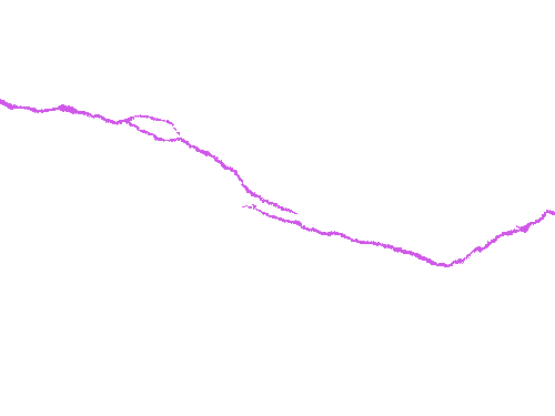 Sample annotation mask from Concrete Crack Segmentation