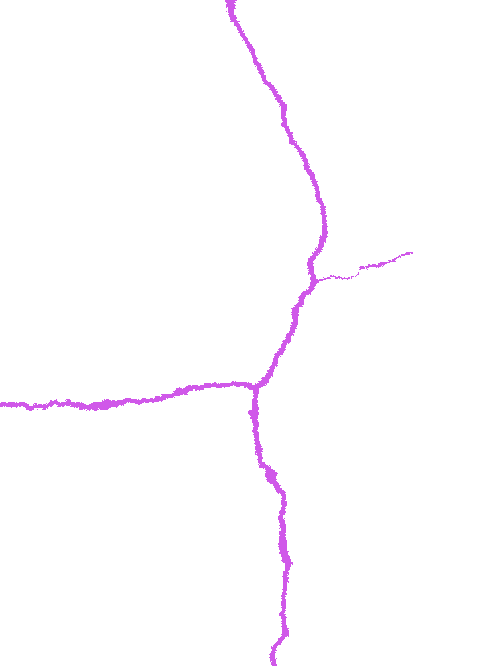 Sample annotation mask from Concrete Crack Segmentation