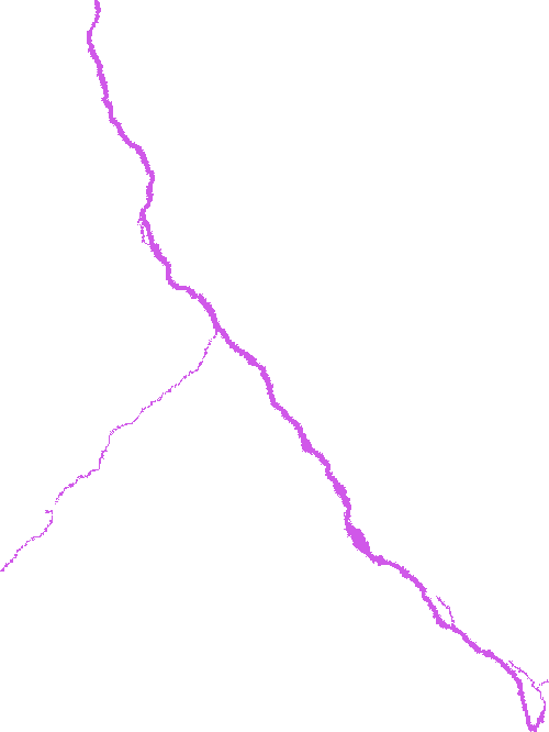 Sample annotation mask from Concrete Crack Segmentation