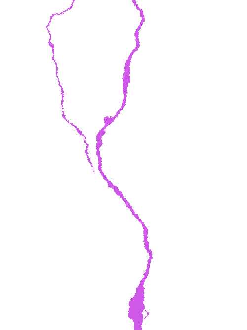 Sample annotation mask from Concrete Crack Segmentation