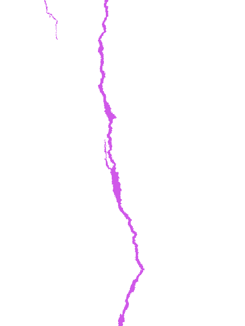 Sample annotation mask from Concrete Crack Segmentation