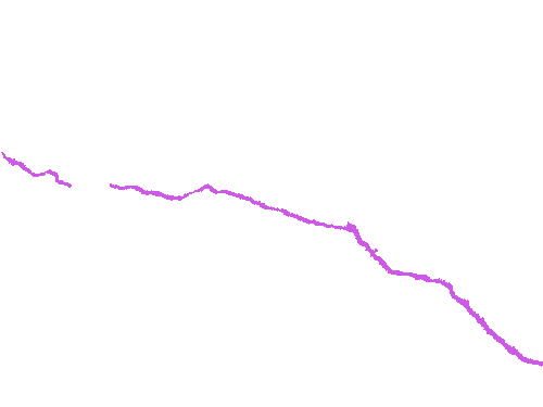 Sample annotation mask from Concrete Crack Segmentation