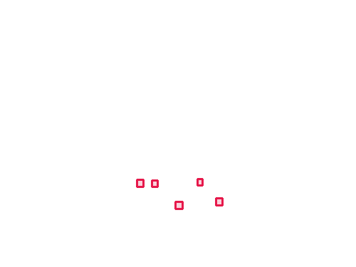 Sample annotation mask from Maize Tassel Detection