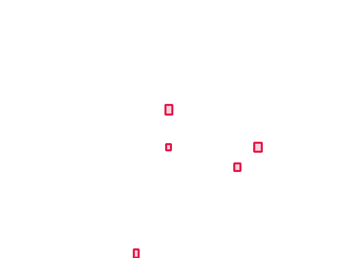 Sample annotation mask from Maize Tassel Detection