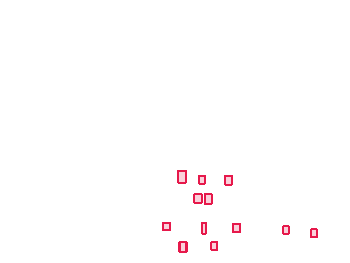 Sample annotation mask from Maize Tassel Detection