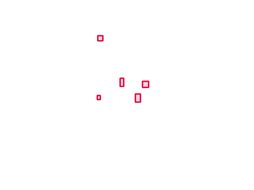 Sample annotation mask from Maize Tassel Detection