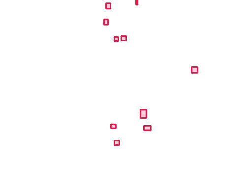 Sample annotation mask from Maize Tassel Detection