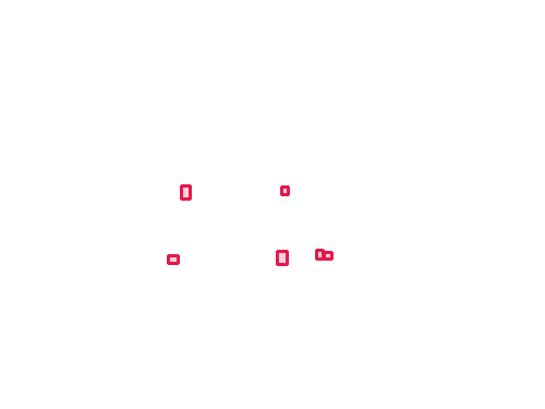 Sample annotation mask from Maize Tassel Detection