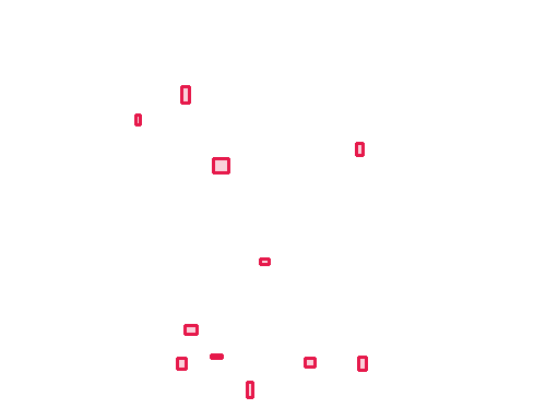 Sample annotation mask from Maize Tassel Detection