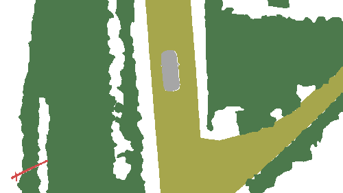 Sample annotation mask from AeroScapes