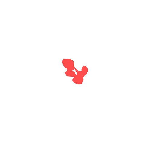 Sample annotation mask from Plant Growth Segmentation