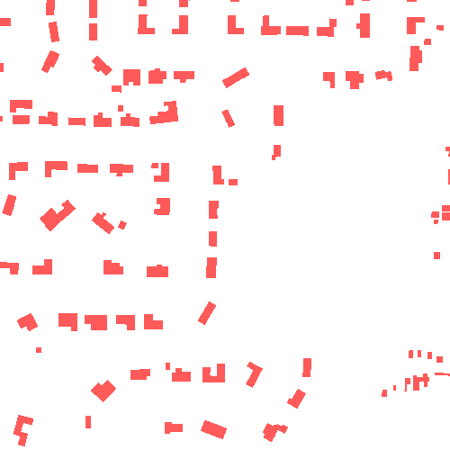 Sample annotation mask from Alabama Buildings Segmentation