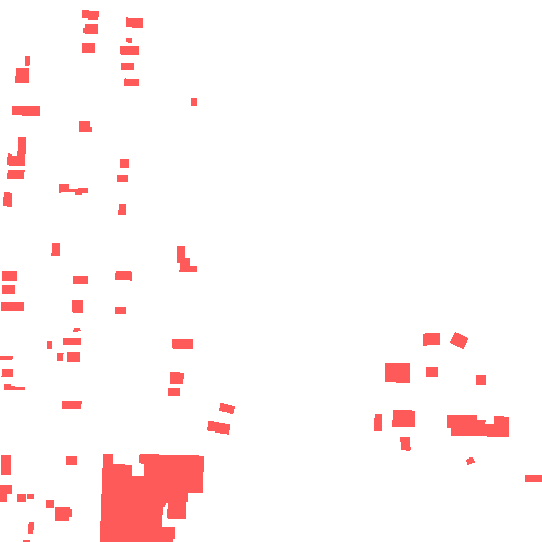 Sample annotation mask from Alabama Buildings Segmentation