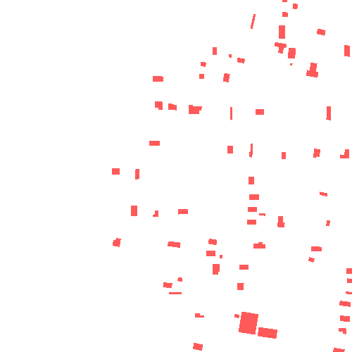 Sample annotation mask from Alabama Buildings Segmentation