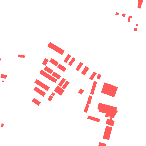 Sample annotation mask from Alabama Buildings Segmentation