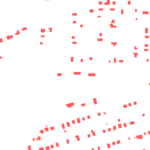 Sample annotation mask from Alabama Buildings Segmentation