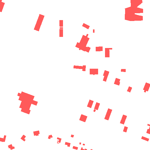 Sample annotation mask from Alabama Buildings Segmentation