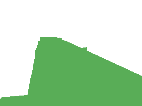 Sample annotation mask from Corridor Floor Segmentation