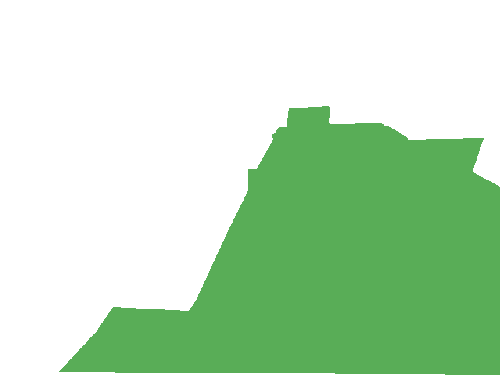 Sample annotation mask from Corridor Floor Segmentation