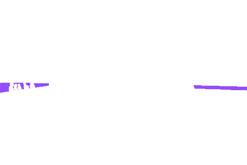 Sample annotation mask from WaterDataset