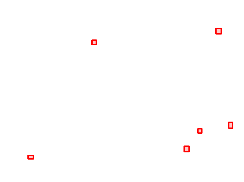 Sample annotation mask from LADD: Lacmus Drone Dataset