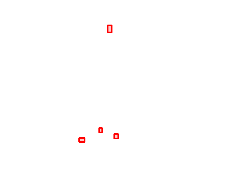 Sample annotation mask from LADD: Lacmus Drone Dataset