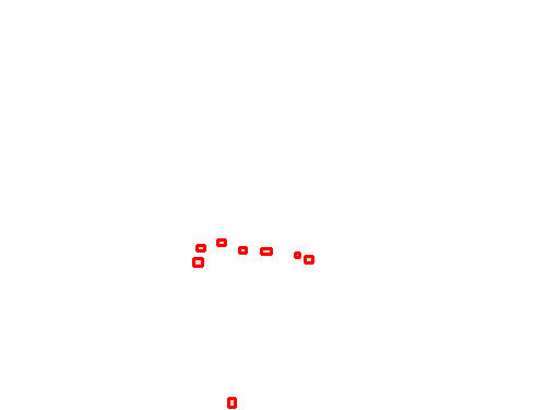 Sample annotation mask from LADD: Lacmus Drone Dataset