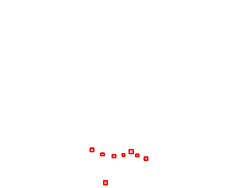 Sample annotation mask from LADD: Lacmus Drone Dataset