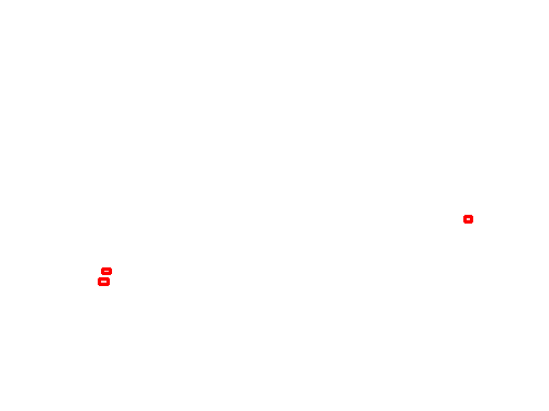 Sample annotation mask from LADD: Lacmus Drone Dataset