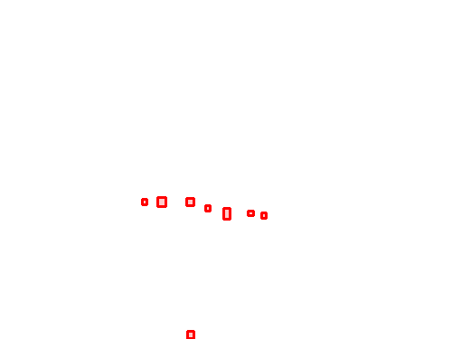 Sample annotation mask from LADD: Lacmus Drone Dataset