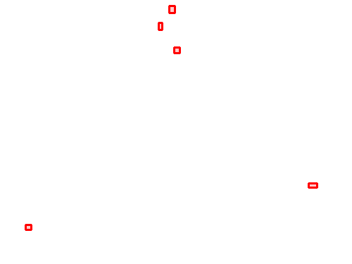 Sample annotation mask from LADD: Lacmus Drone Dataset